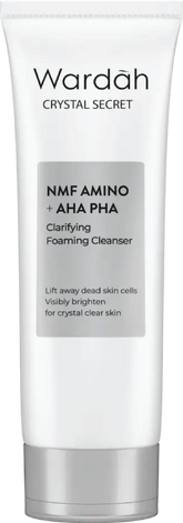 Crystal Secret Clarifying Foaming Cleanser With Natural AHA+PHA 100ml