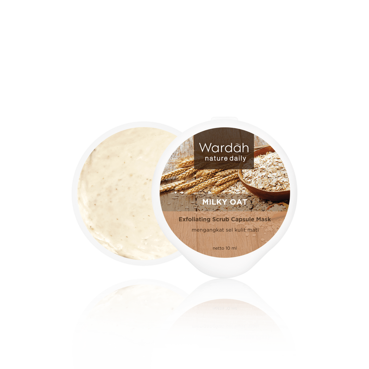 Nature Daily Milky Oat Expoliating Scrub Capsule Mask 10ml